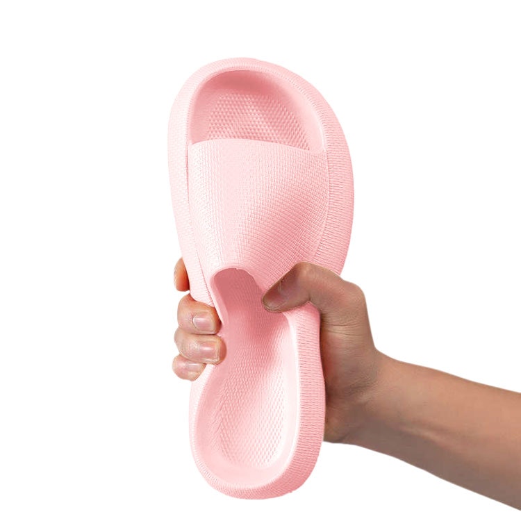 Zachte slippers (Roze)