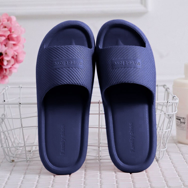 Slippers basic (donkerblauw)