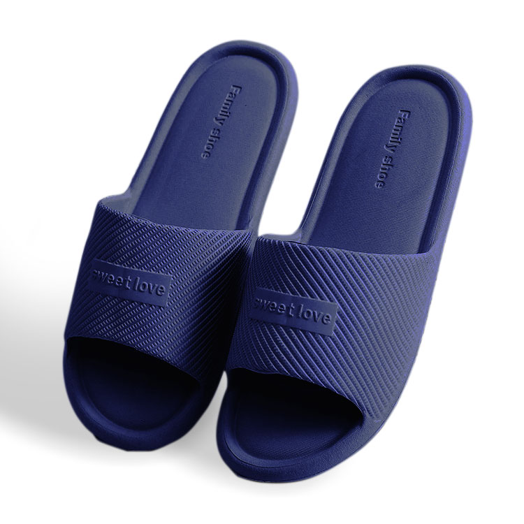 Slippers basic (donkerblauw)