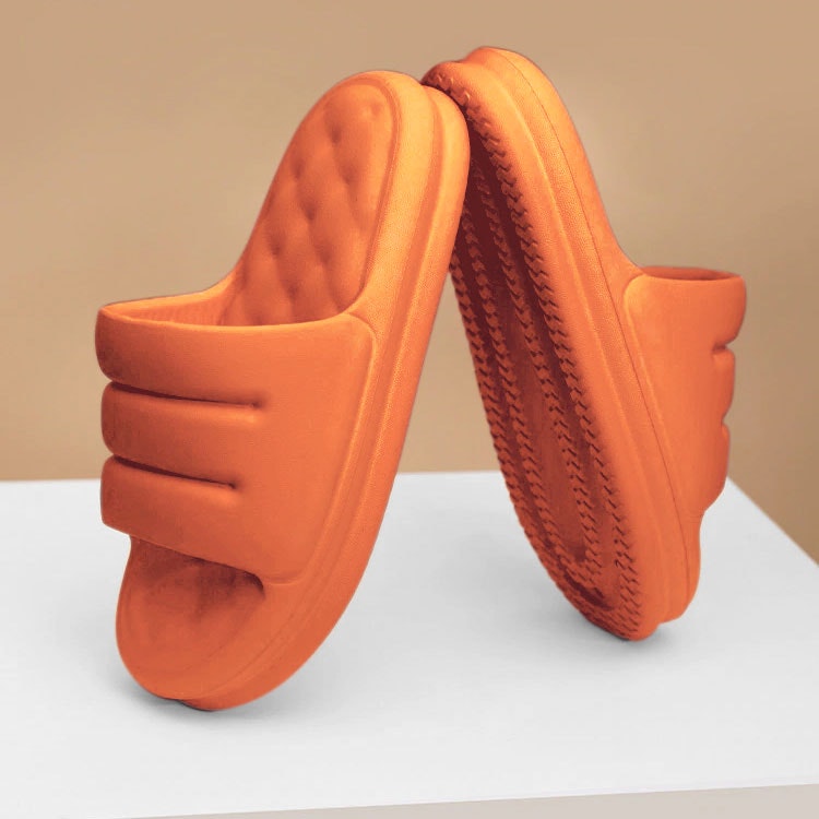 Ergonomische slippers (oranje)