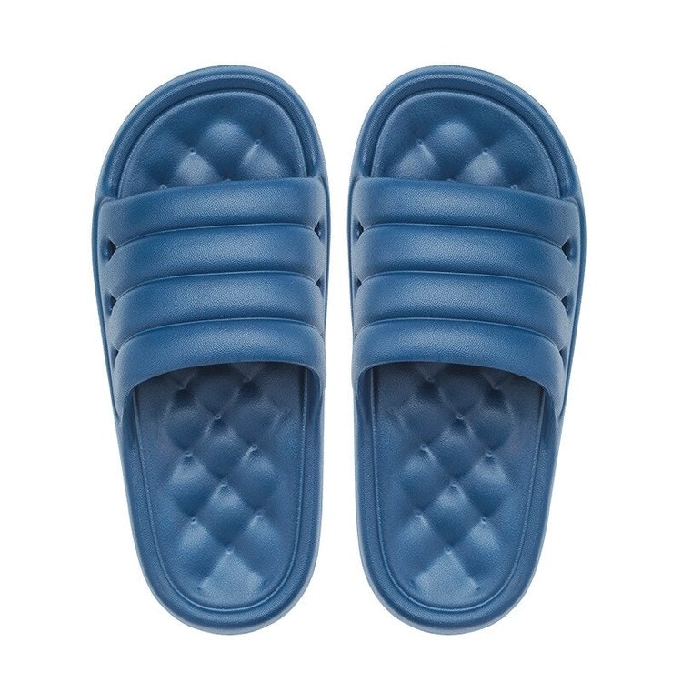 Zachte slippers (blauw)