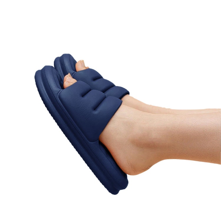 Zachte slippers (blauw)