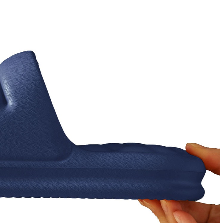 Zachte slippers (blauw)