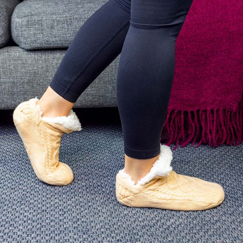 Slofsokken (beige)