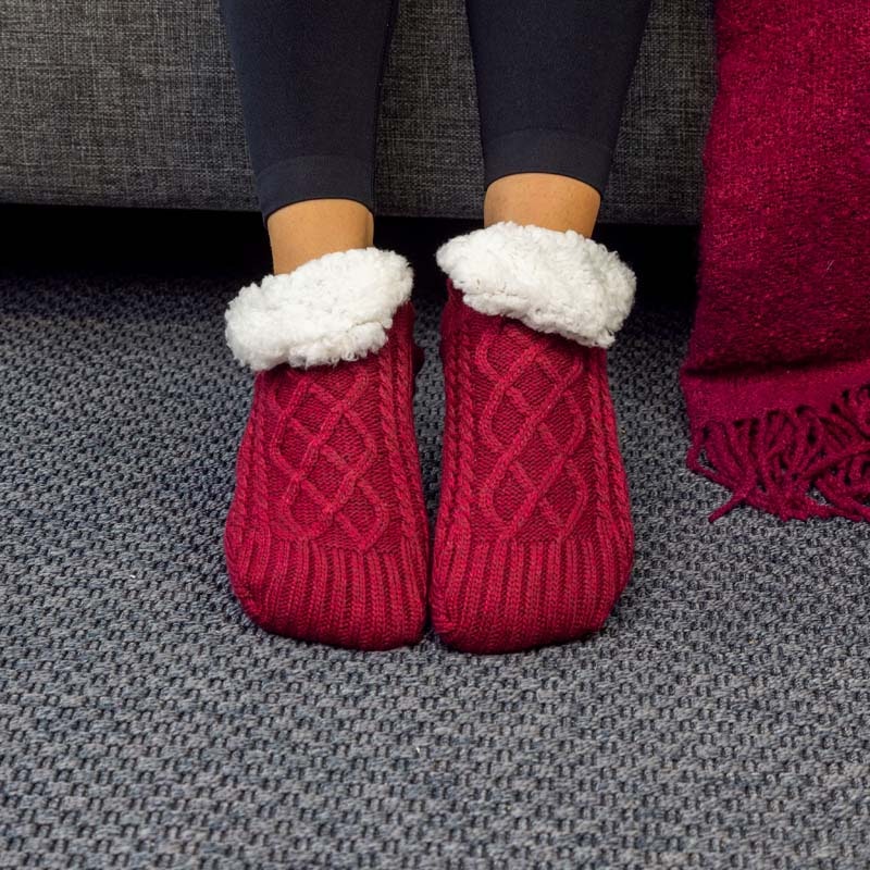 Slofsokken (rood)