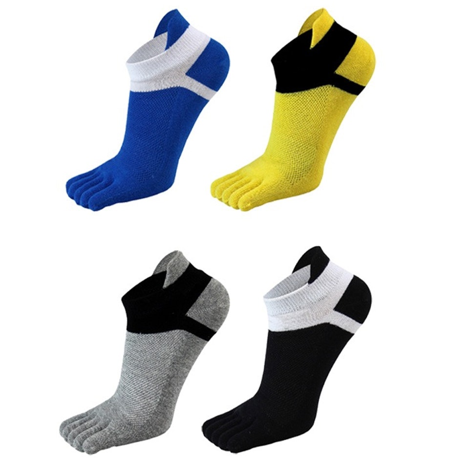 Sportsokken met tenen (4-pack)