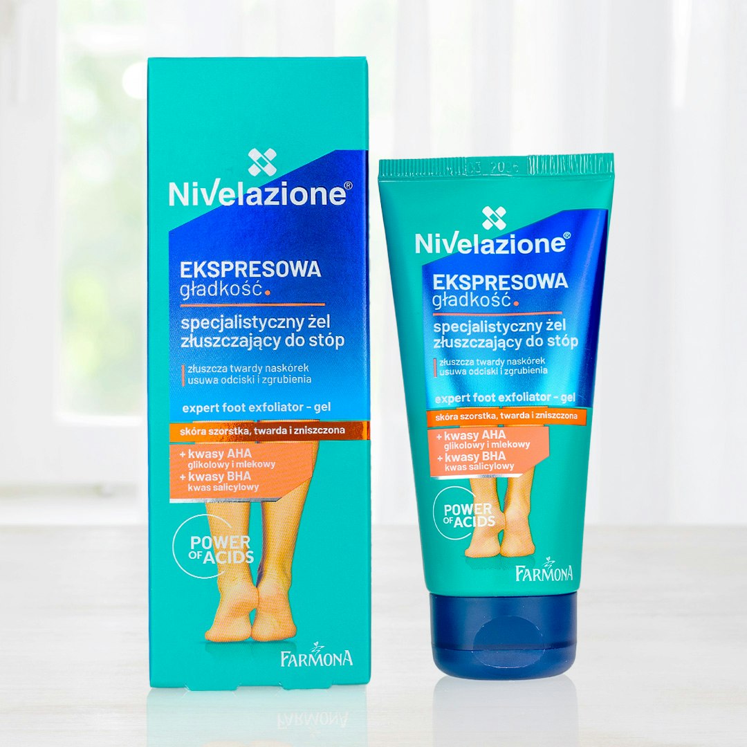 Exfolierande fotgel