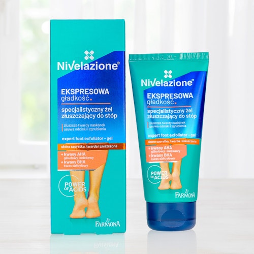 Exfolierande fotgel