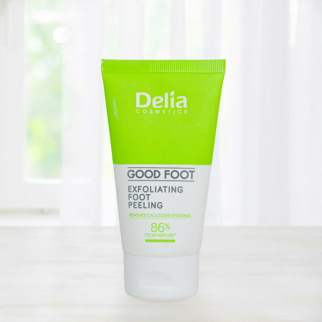 Exfoliërende voetpeeling