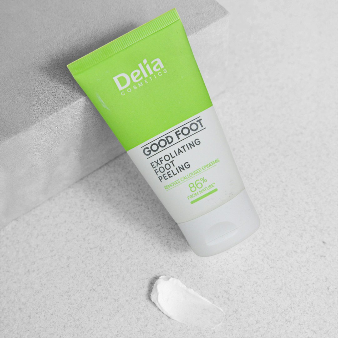 Exfoliërende voetpeeling