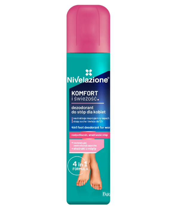 Fotdeodorant för kvinnor