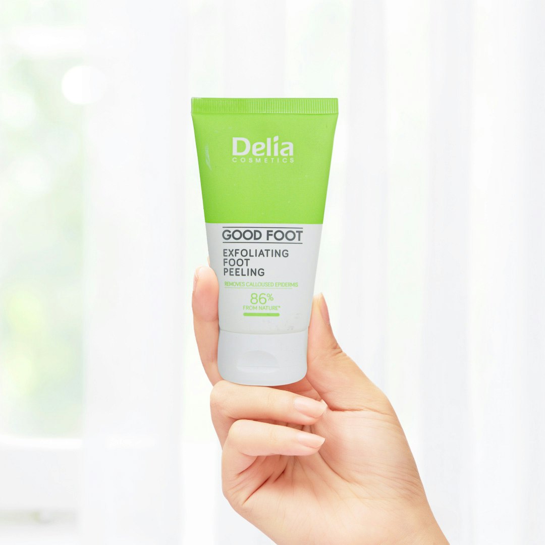 Exfoliërende voetpeeling