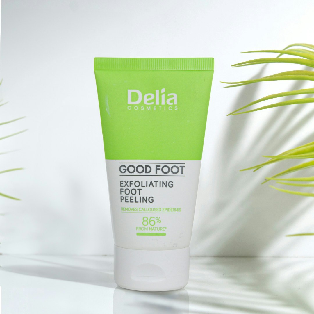 Exfoliërende voetpeeling