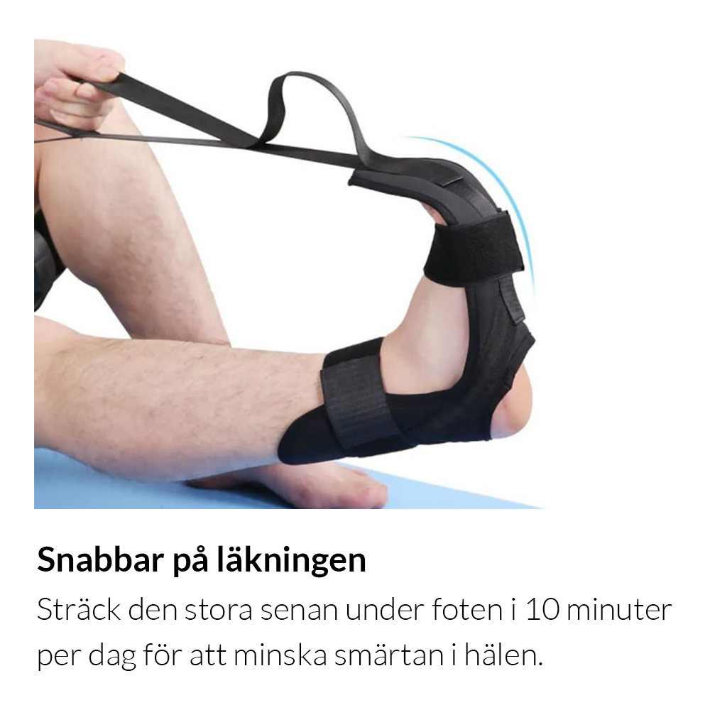 Plantar fasciit (Stretchband)