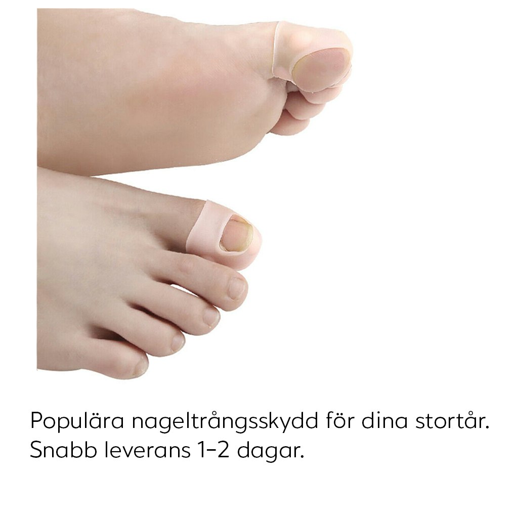 Inåtväxande nagel (Silikonskydd)