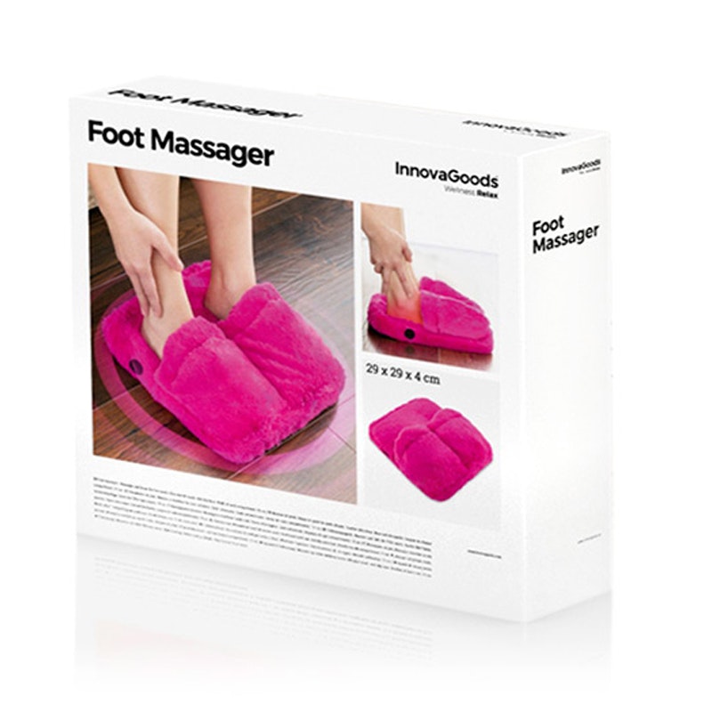 Mjuk fotmassage (Vibrerande)