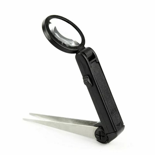 Pincet met vergrootglas