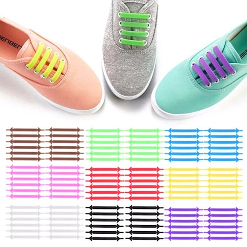 Skosnören gummiband