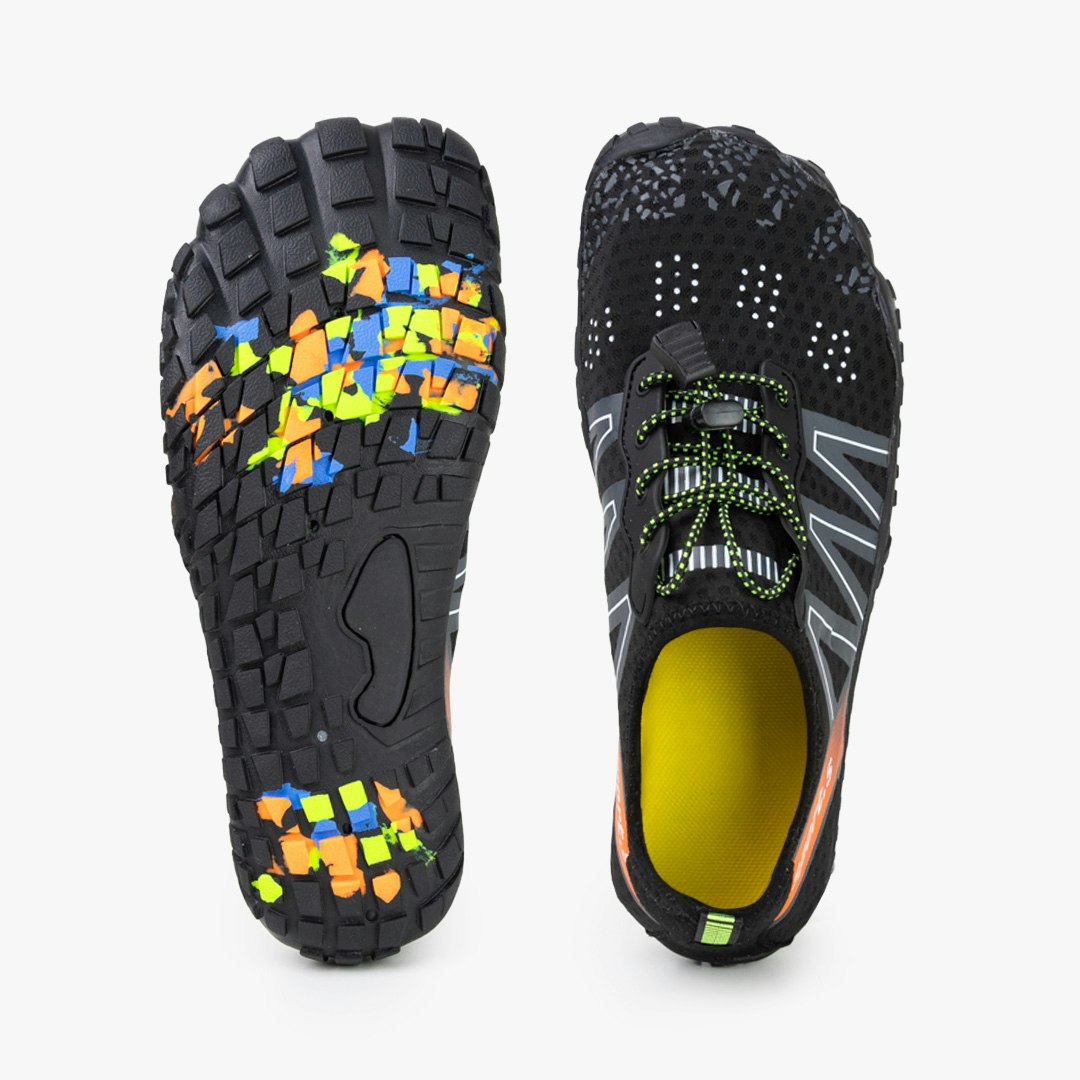 Barefootschoenen zwart (sport)