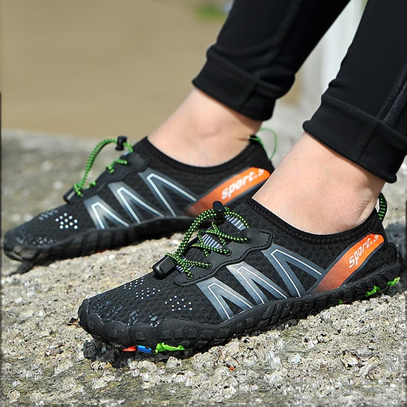 Barefoot schoenen zwart (sport)