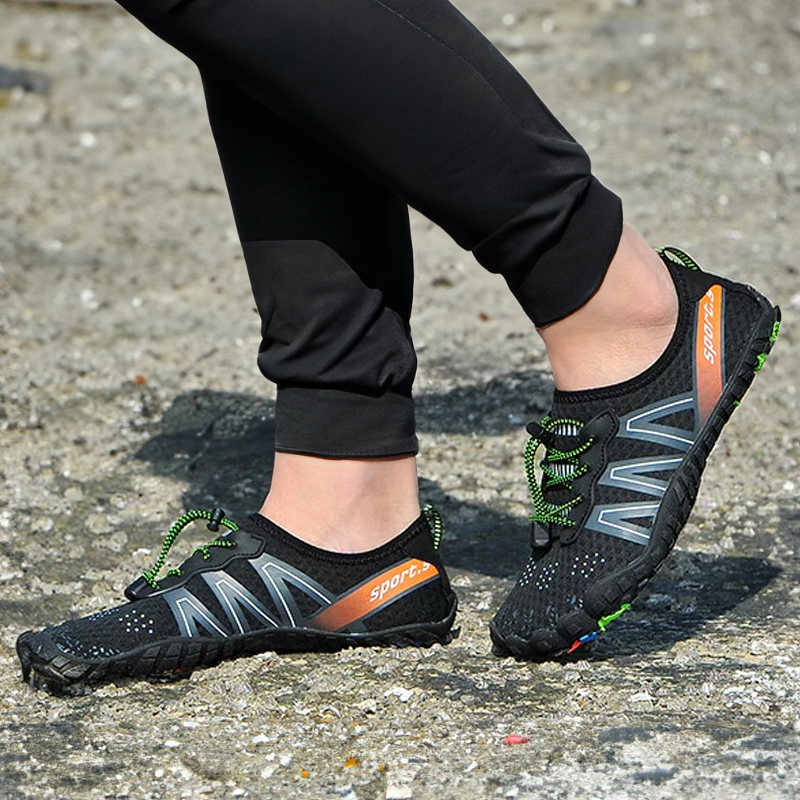 Barefoot schoenen zwart (sport)