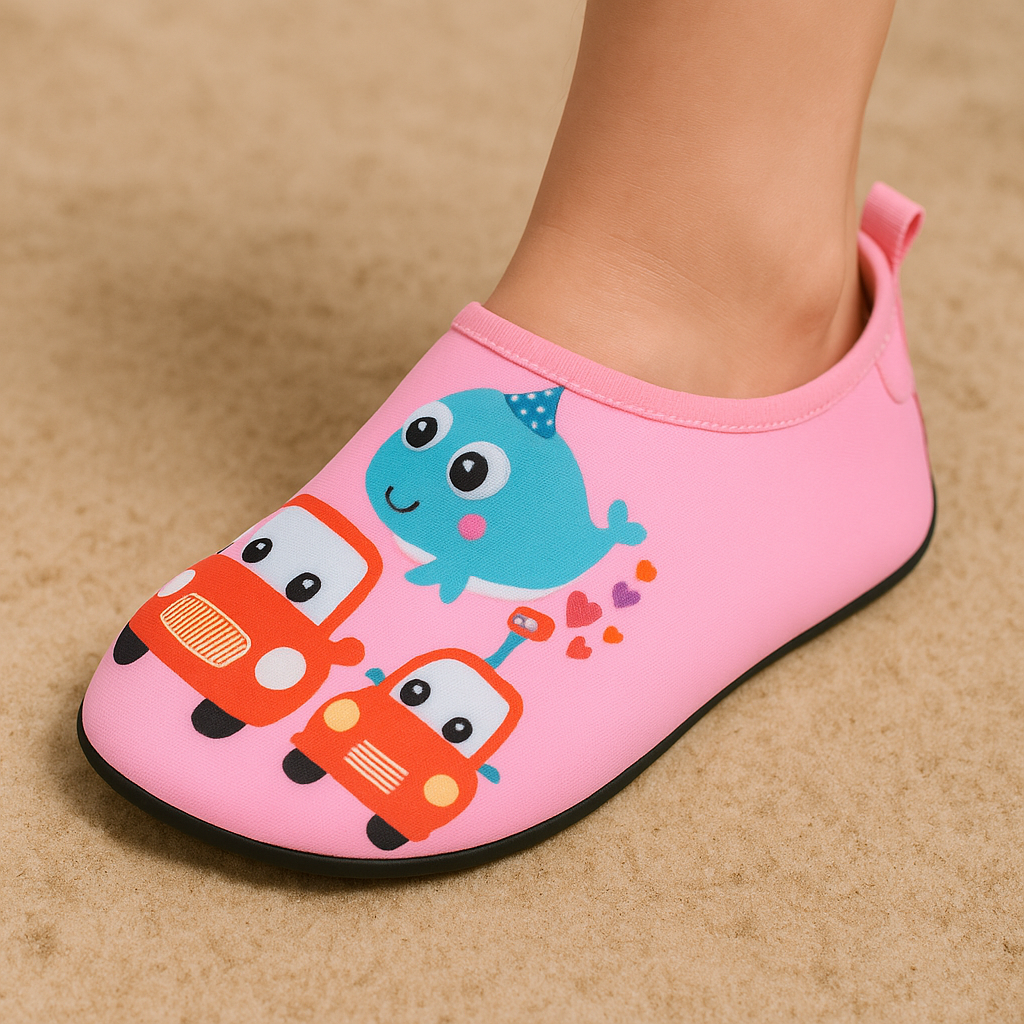 Badslippers kind (Roze)