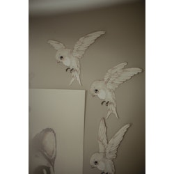 Mrs Mighetto, Wallsticker 3-pack Oh Birdie Fly!