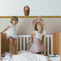 Dekornik, wallstickers Mustard Cirkler