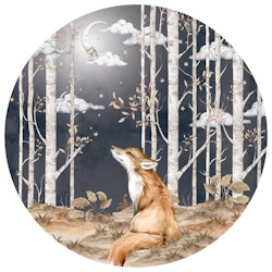 Dekornik, Fox in a circle, wallstickers til børneværelser