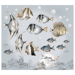 Dekornik, wallstickers fish