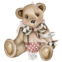 Dekornik, wallsticker- Big Theodore bear