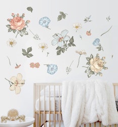 Babylove, Wall Sticker eng blomster