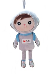 Astronaut, stor dukke med navn