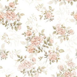 Dekornik, tapet Vintage Rose