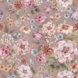 Dekornik, tapet Bouquet of Flowers- lilac