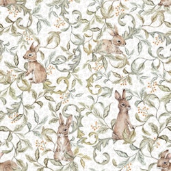 Dekornik, tapet Rabbits Groove Light