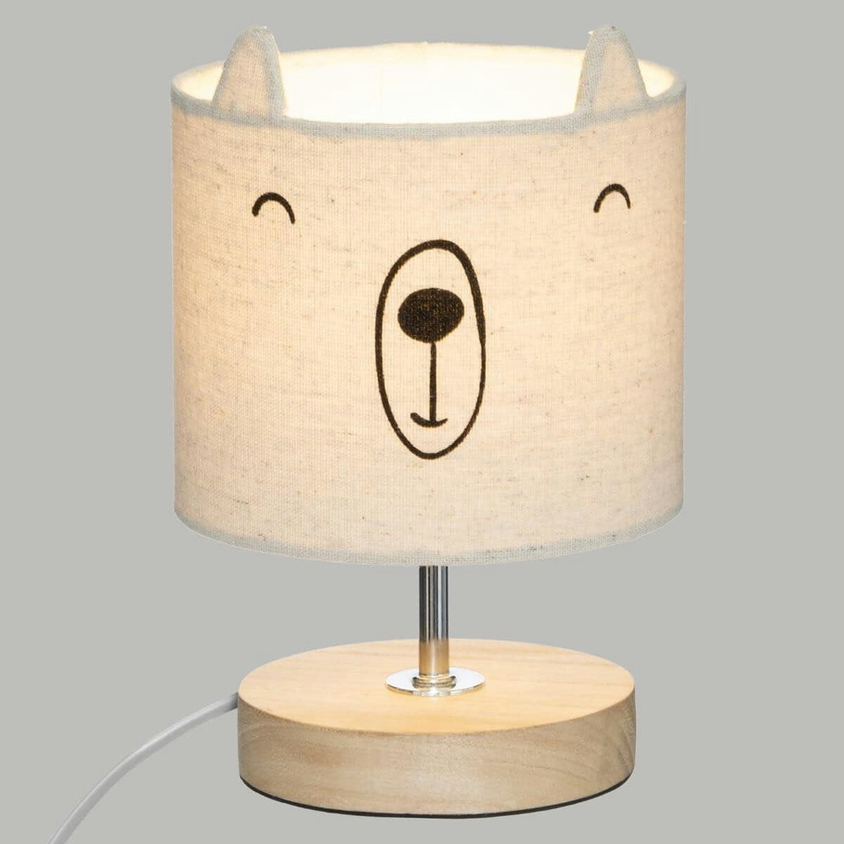 Bordslampe til børneværelset, teddy