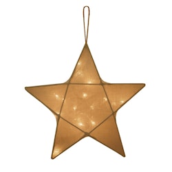 Numero 74, natlampestjerne med lysløkke, Gold