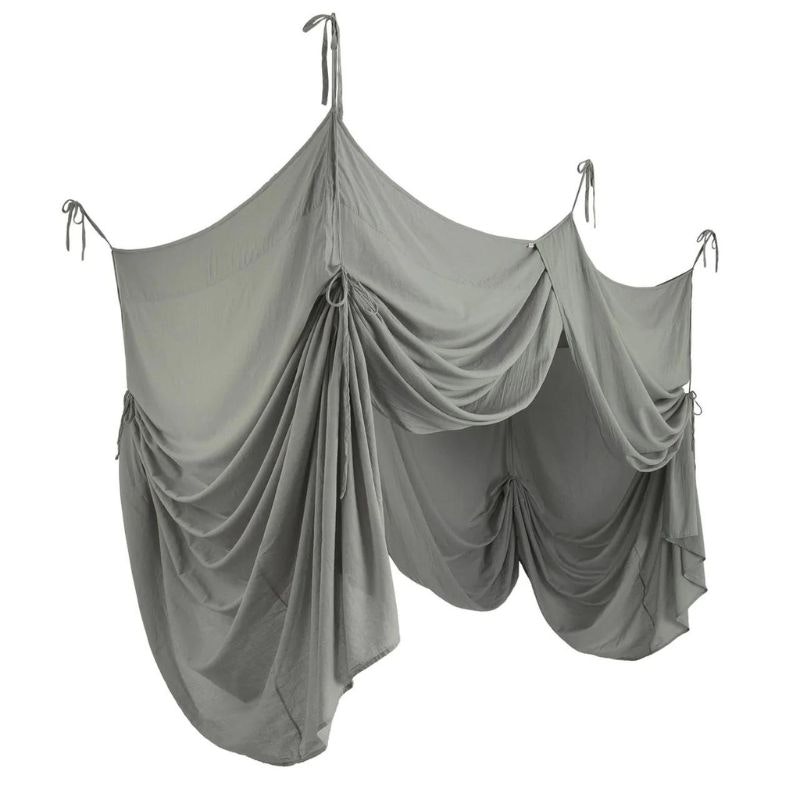 Numero 74, Bed drape sengehimmel, Silver grey