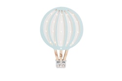 Little Lights, Lampe til børneværelset, Varmluftballon lyseblå