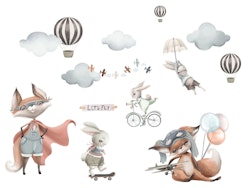 Wallstickers Let`s fly