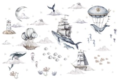 Wallstickers Under the sea