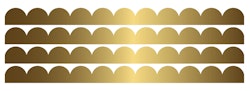 Wallstickers guld cirkler