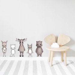 Stickstay, Nordic friends wallstickers