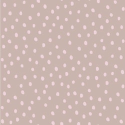 Dekornik, tapet Irregular Dots Powder Pink Cappucino
