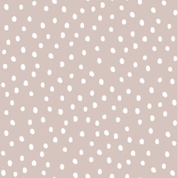 Dekornik, tapet Irregular Dots Powder Pink White