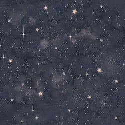 Dekorillo, tapet Cosmos sky navy blue