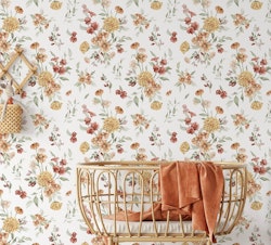 Dekorillo, tapet Golden flowers