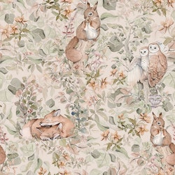 Dekorillo, tapet Forest animals light