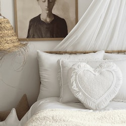 Cotton&Sweets, Hvid boho twist sengehimmel